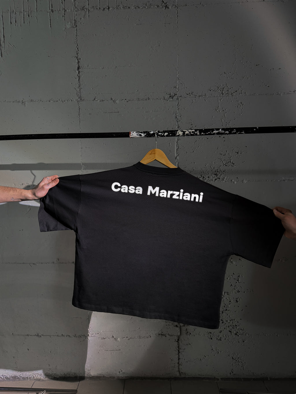 CASAMARZIANI - LOGO T-SHIRT BLACK