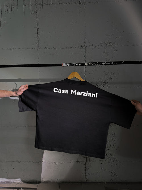 CASAMARZIANI - LOGO T-SHIRT BLACK