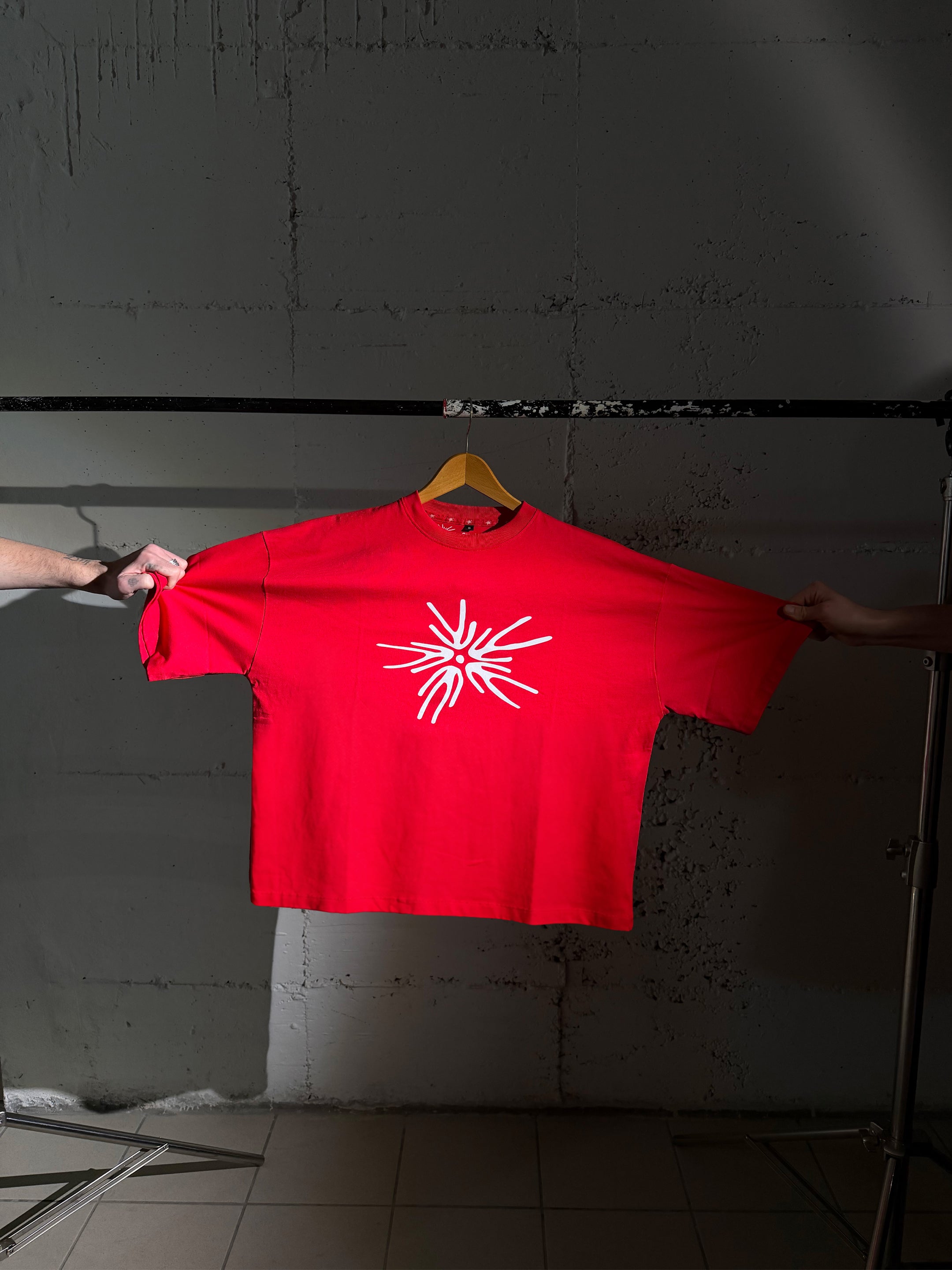 CASAMARZIANI - LOGO T-SHIRT RED